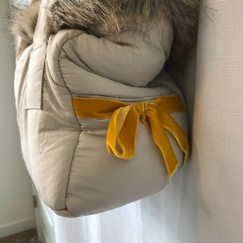 Louisdog Travel Bag with Fur (Viva Bag Fur N Velvet Louisdog)